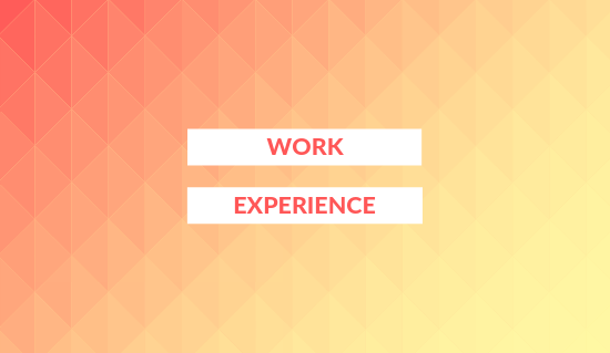 work experience